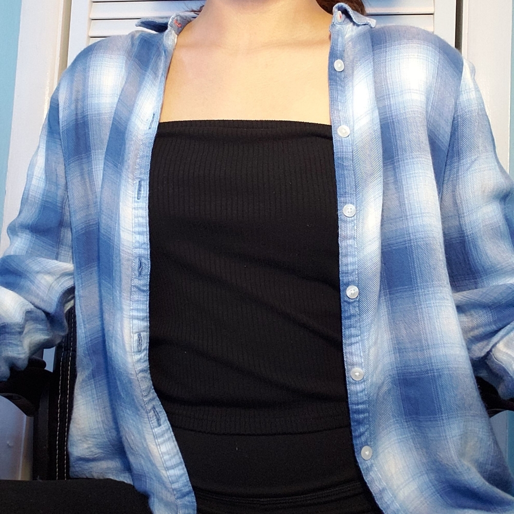 TOMMY HILFIGER Blue Flannel